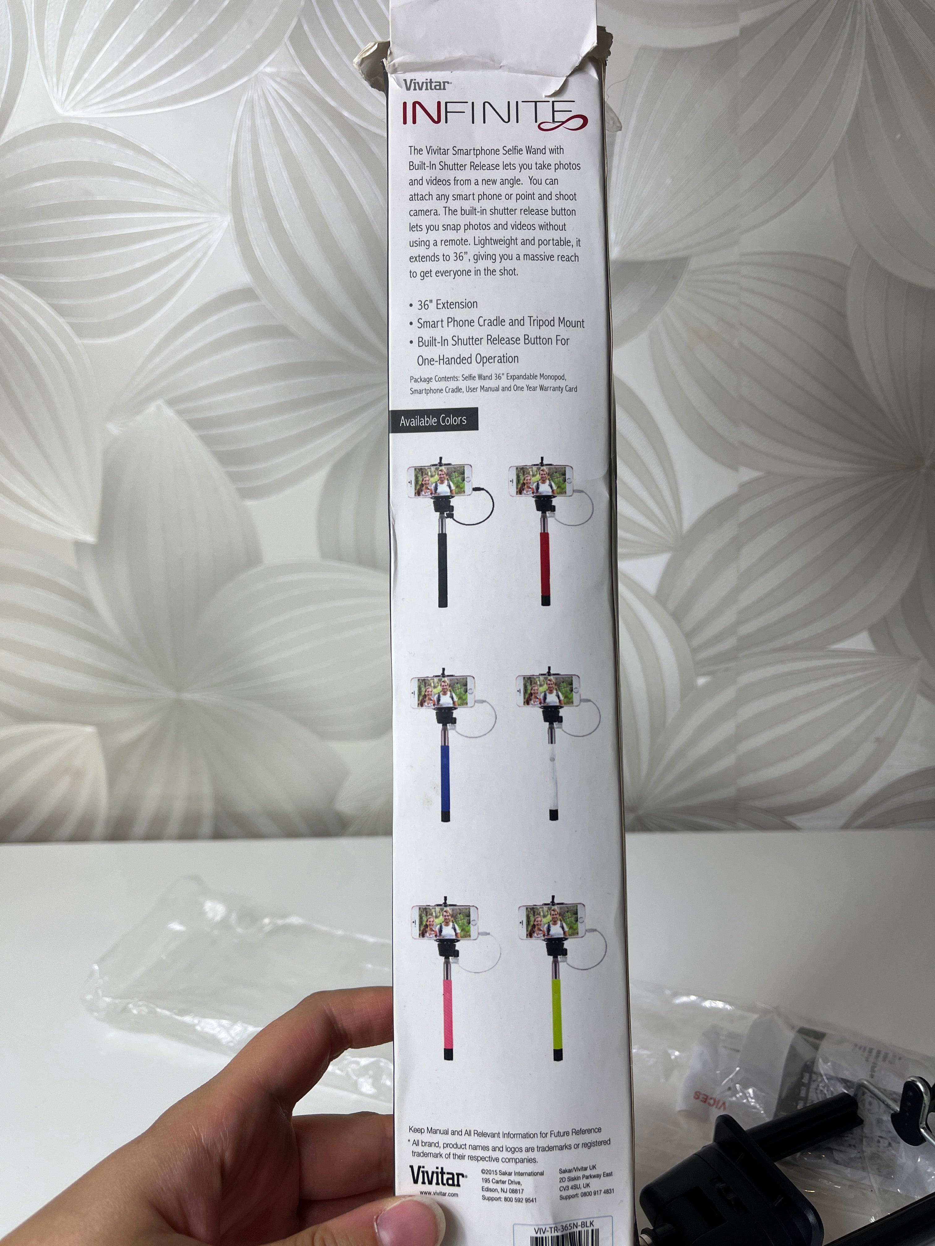 Asmenukių lazda „Vivitar“ (selfie stick)