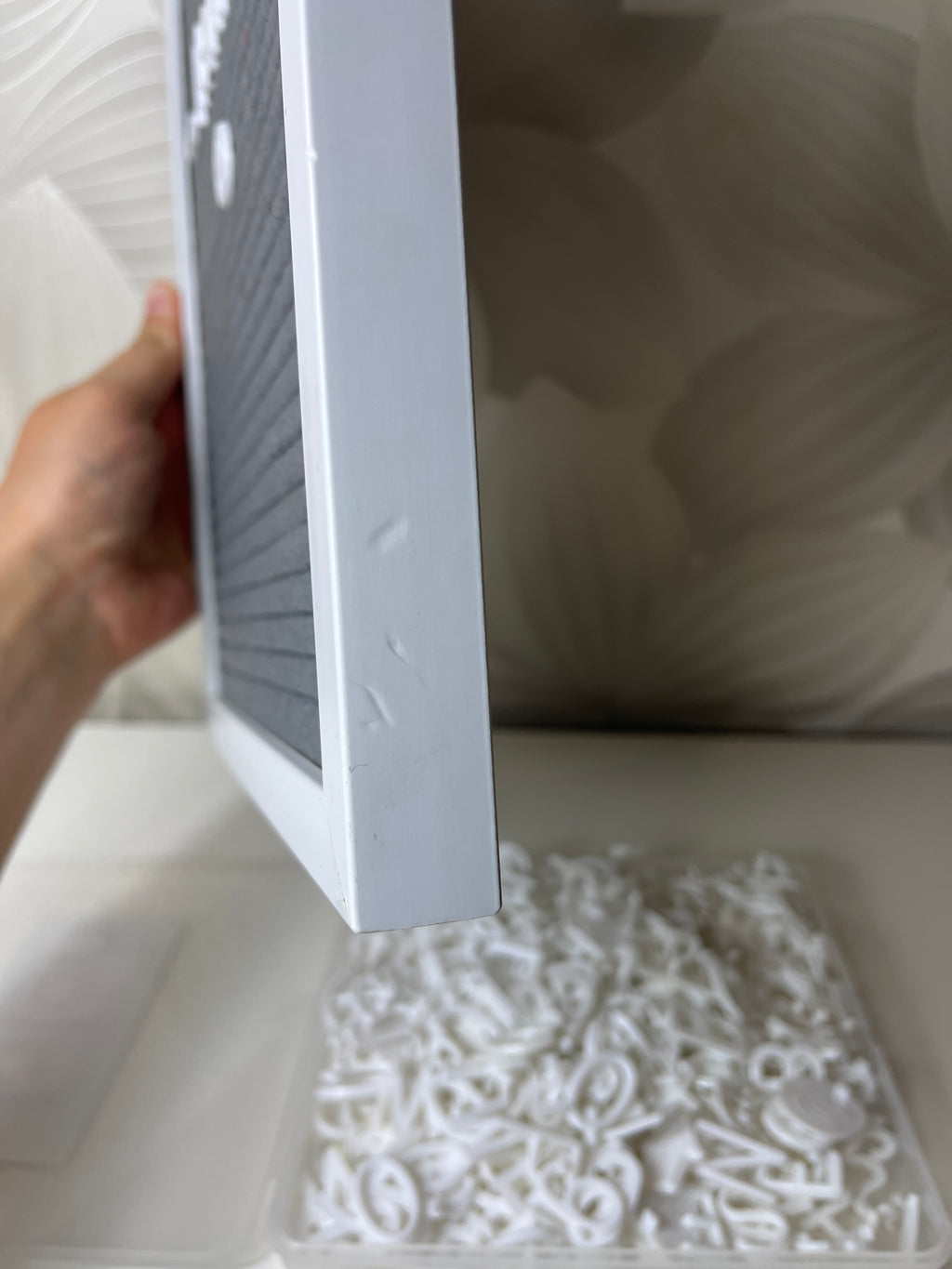 Lentelė su raidėmis