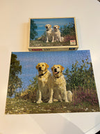 Dėlionė su labradorais