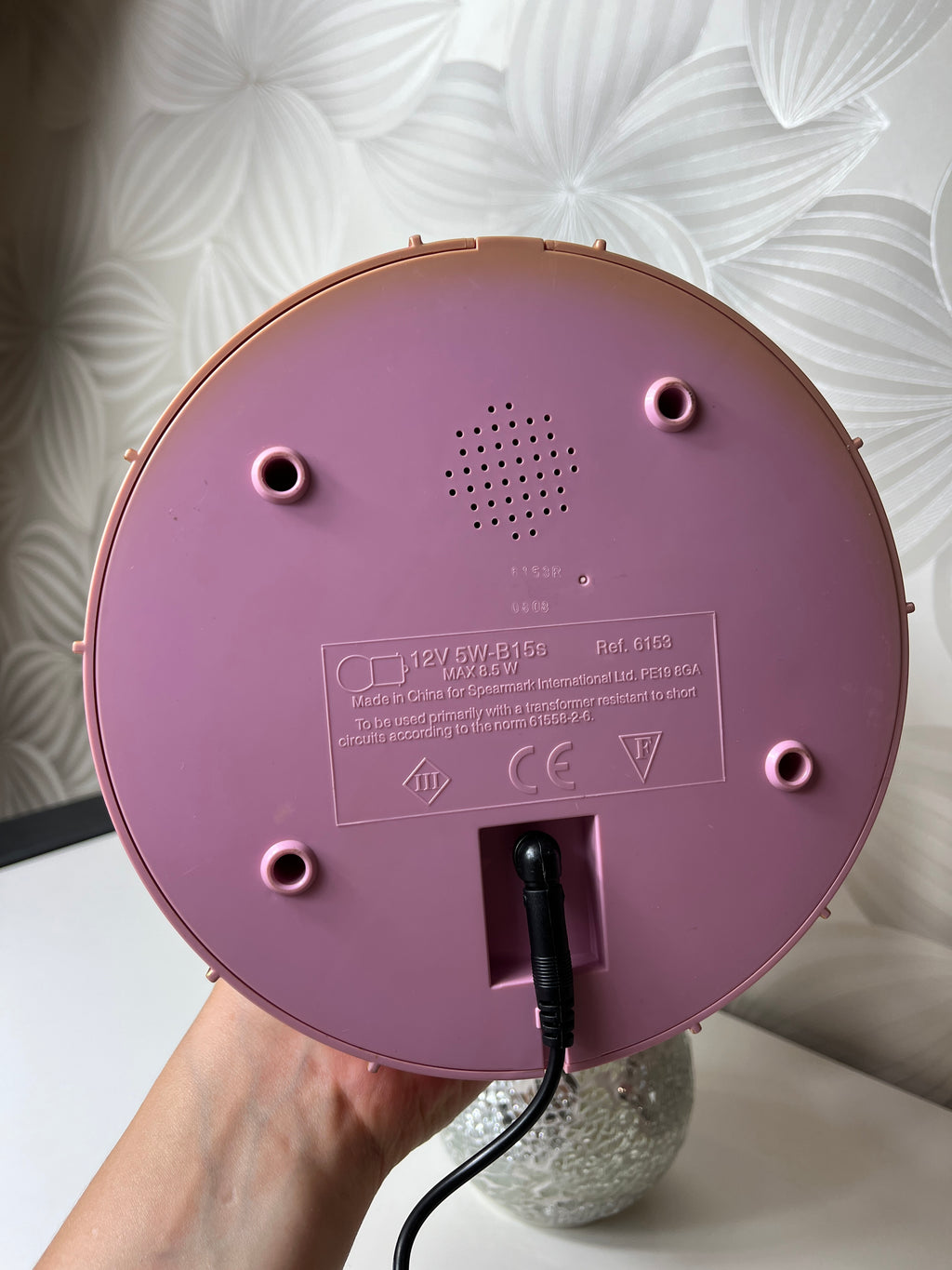 Vintažinė muzikinė lempa su Disney princesėmis