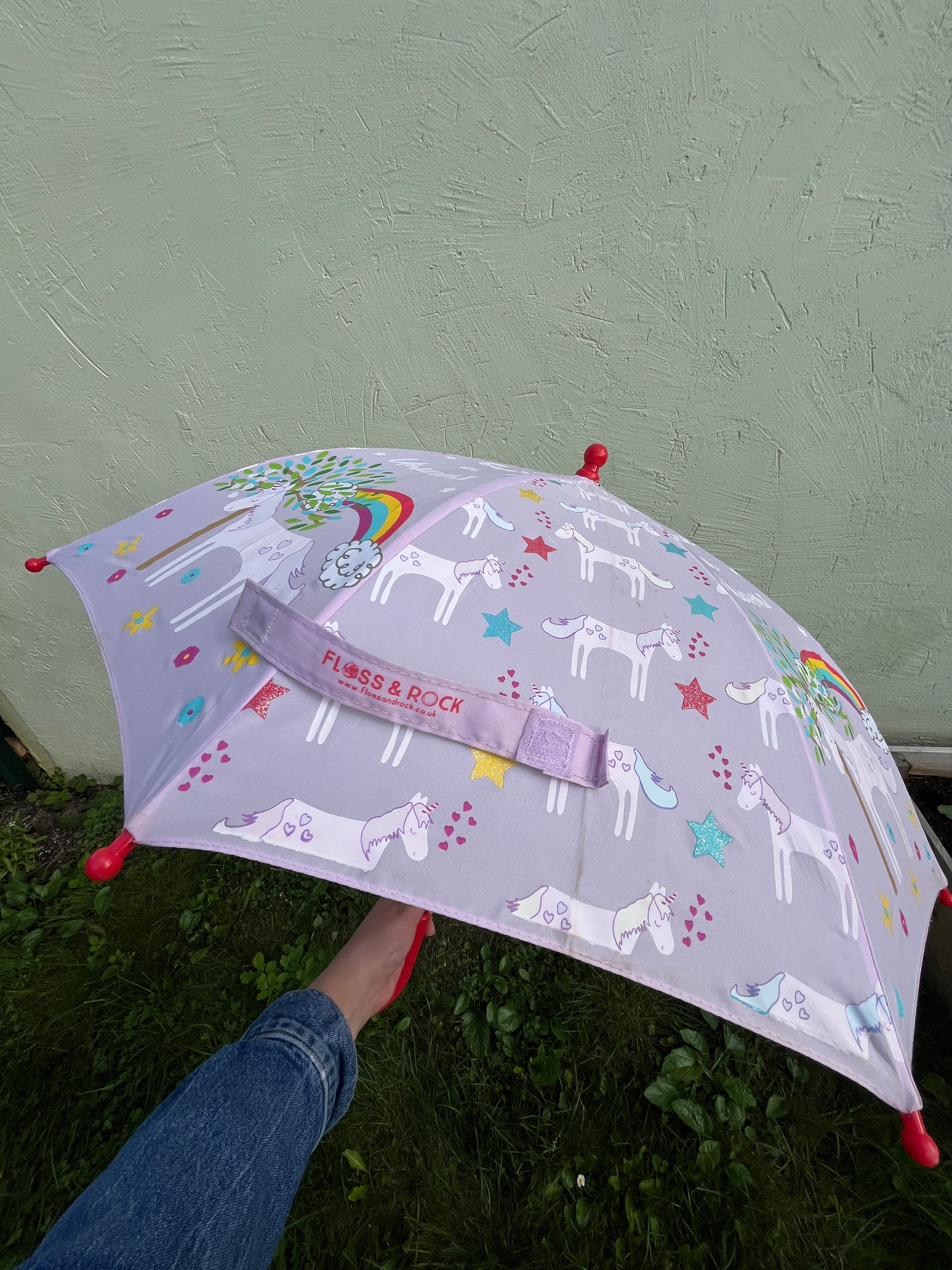 Vaikiškas skėtis „Unicorn Rainbow“