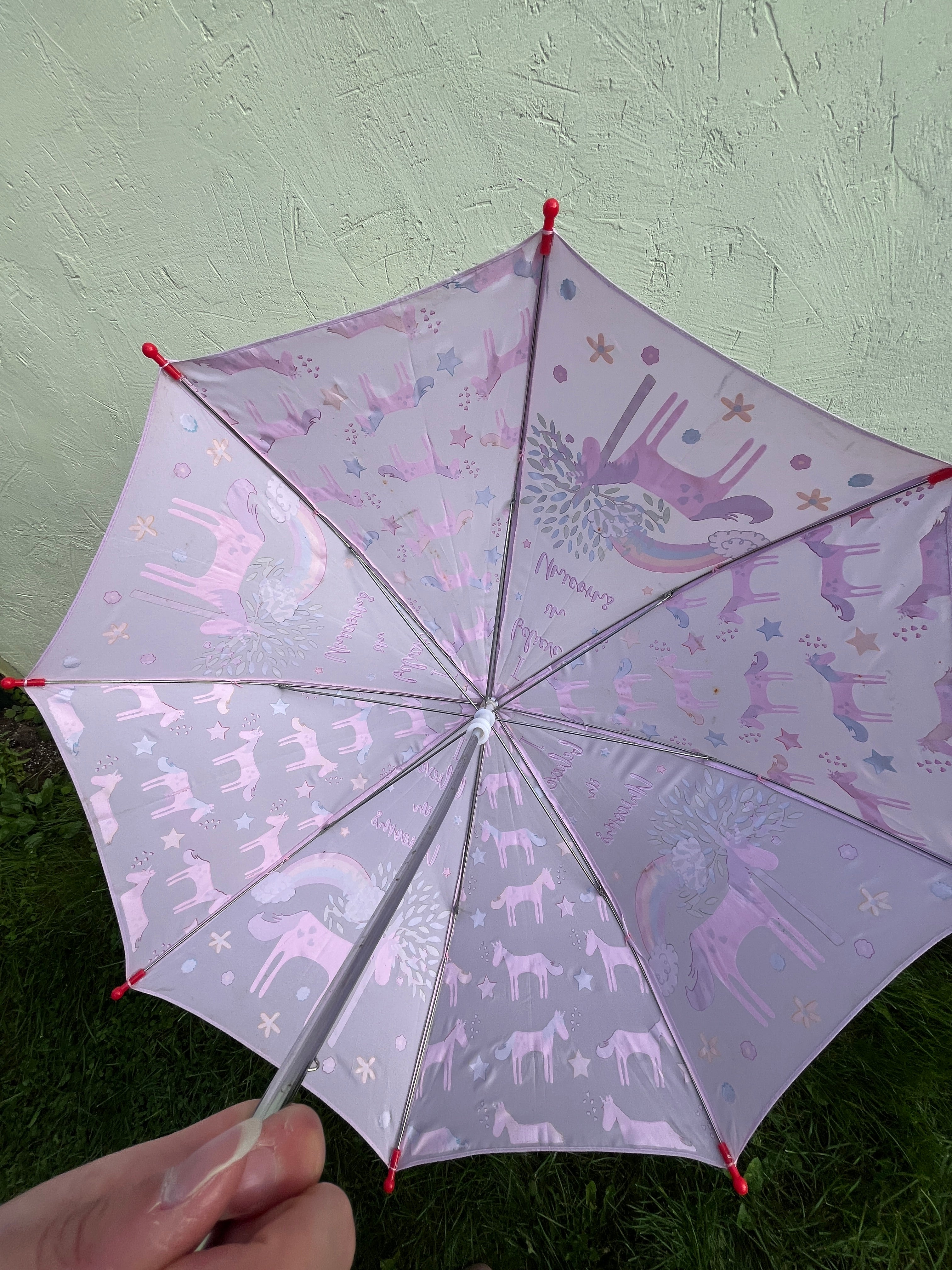 Vaikiškas skėtis „Unicorn Rainbow“