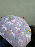 Vaikiškas skėtis „Unicorn Rainbow“