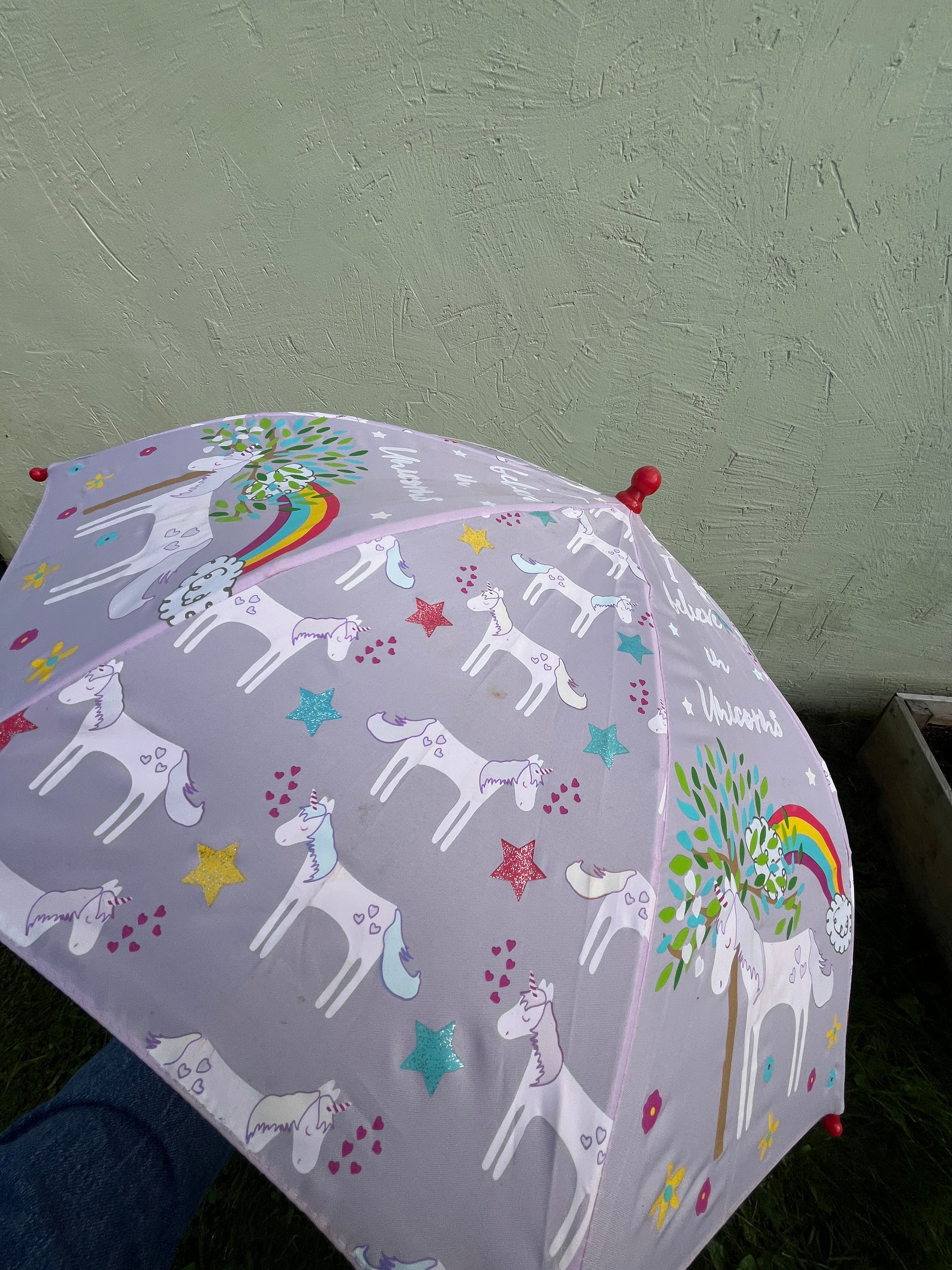 Vaikiškas skėtis „Unicorn Rainbow“