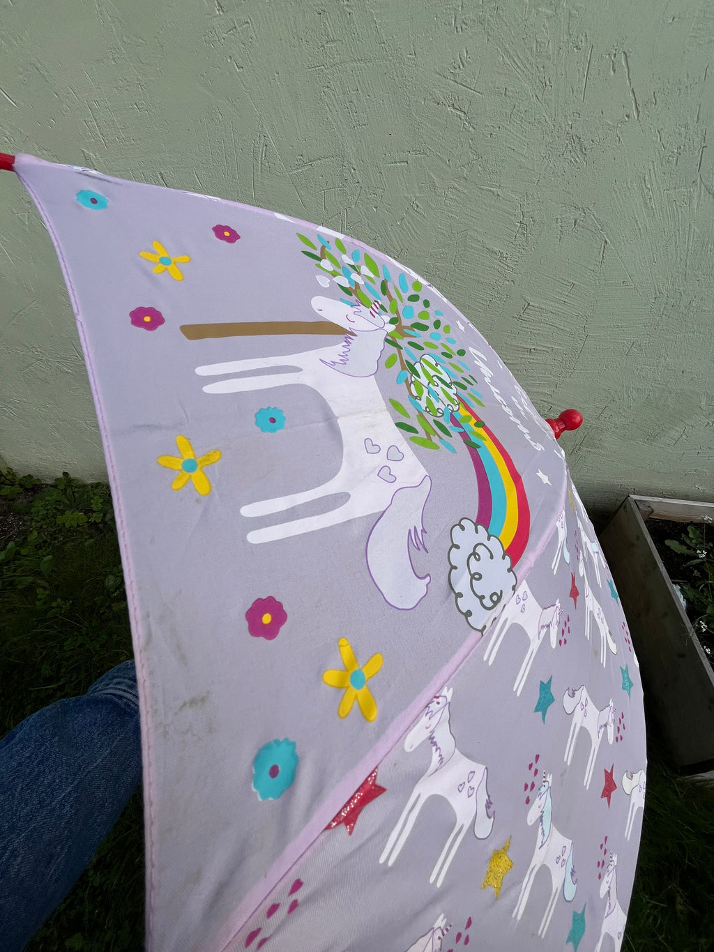 Vaikiškas skėtis „Unicorn Rainbow“