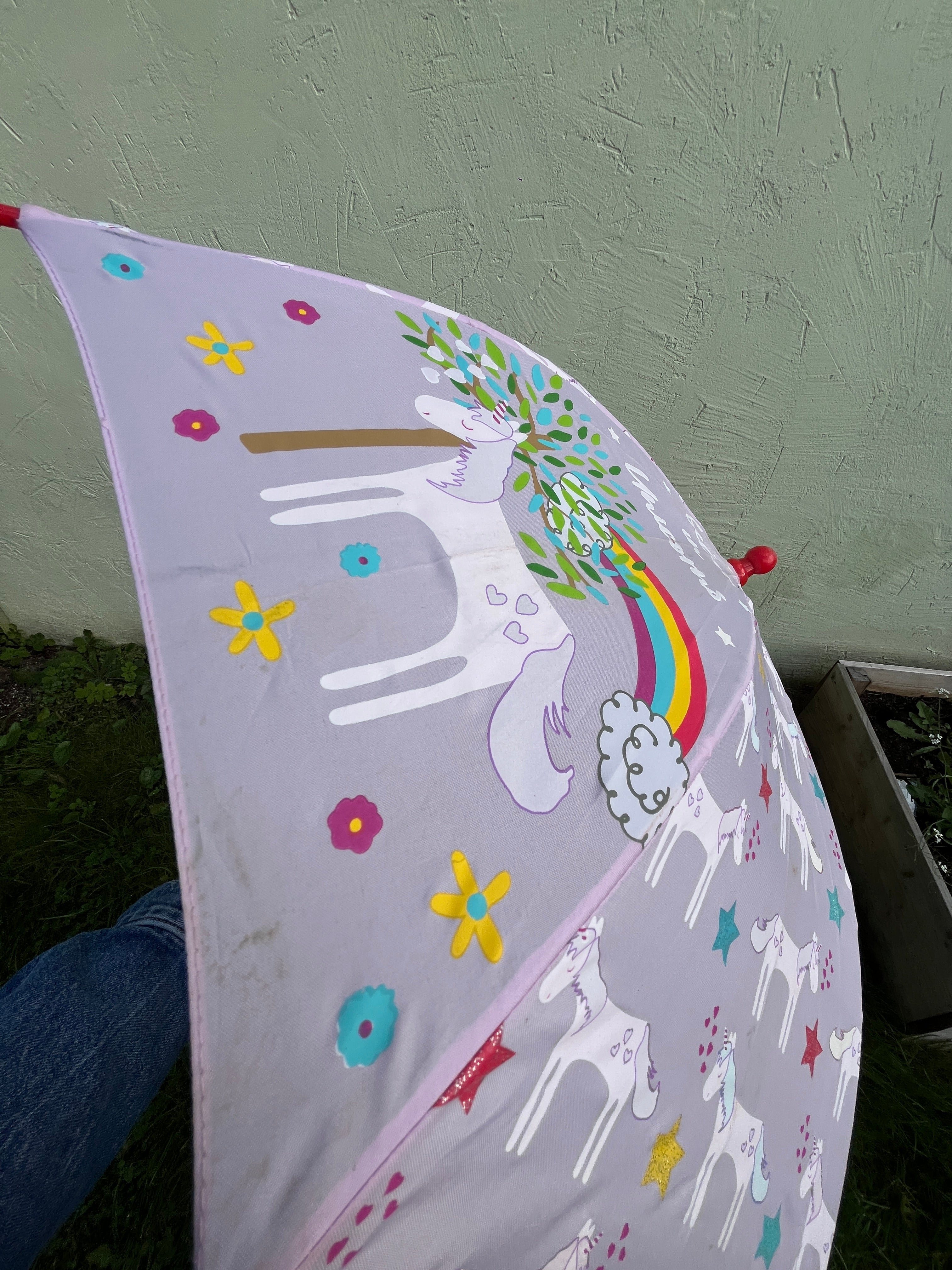 Vaikiškas skėtis „Unicorn Rainbow“