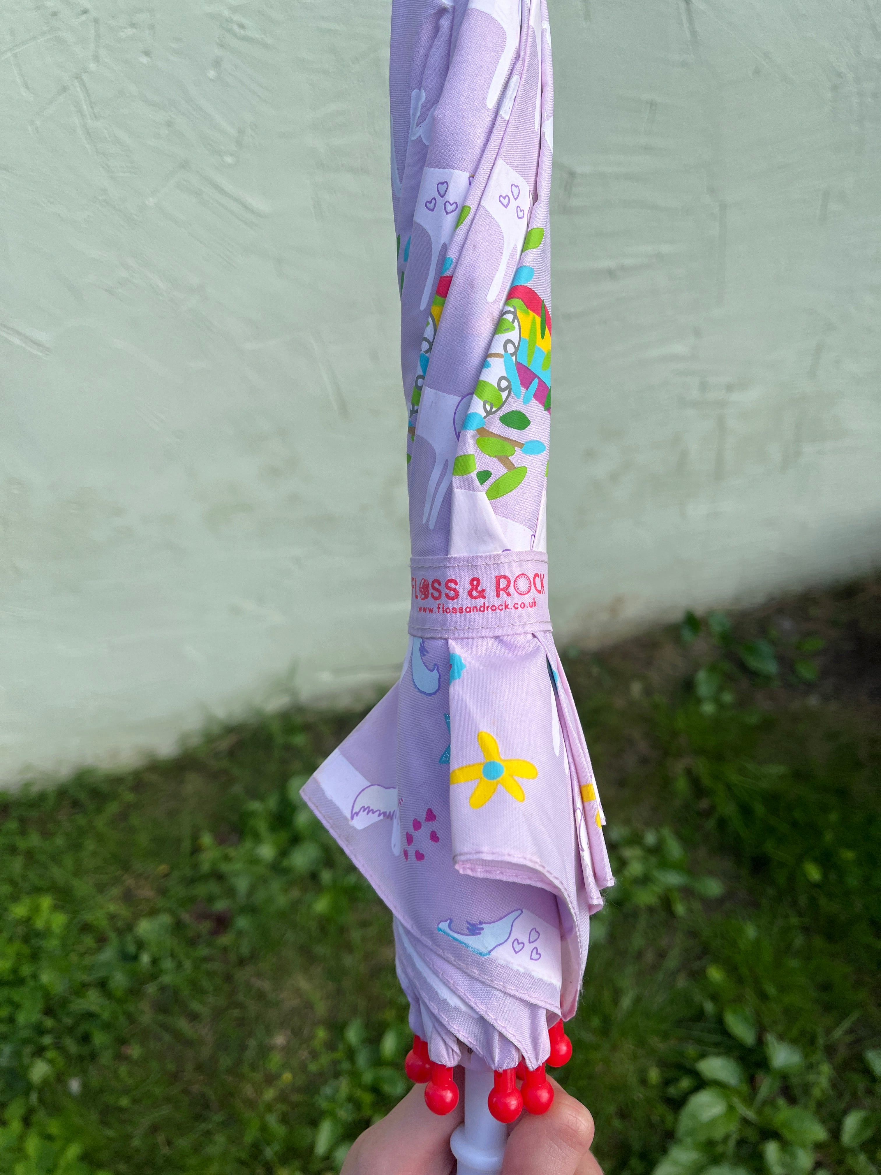 Vaikiškas skėtis „Unicorn Rainbow“