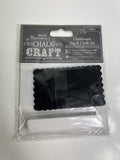 Etiketės su kreida „Chalkboard Tag &amp; Chalk Set“ (12 vnt.)