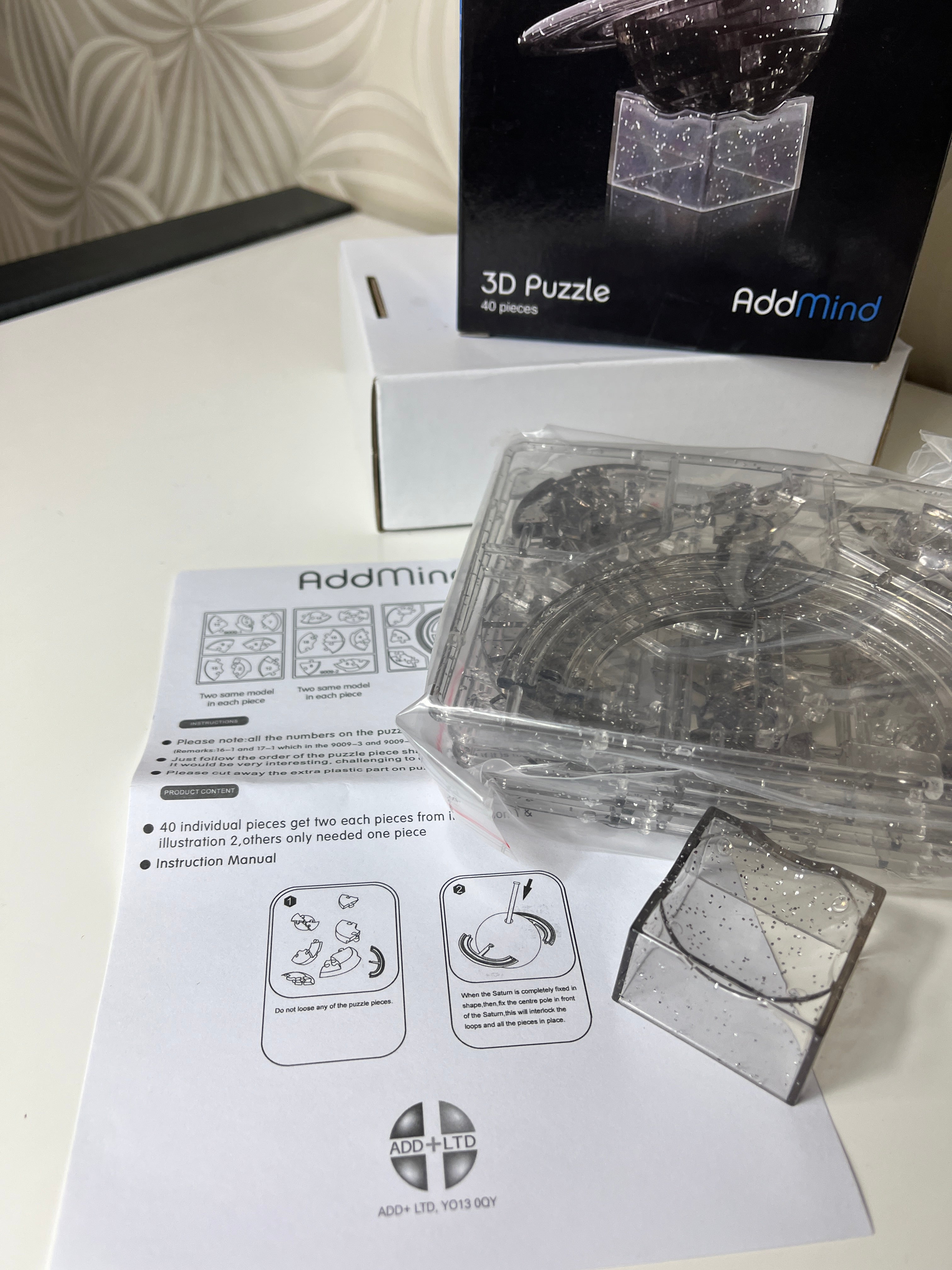 3D dėlionė „Saturnas“