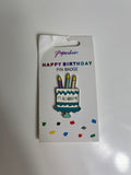 Ženkliukas „Happy Birthday“