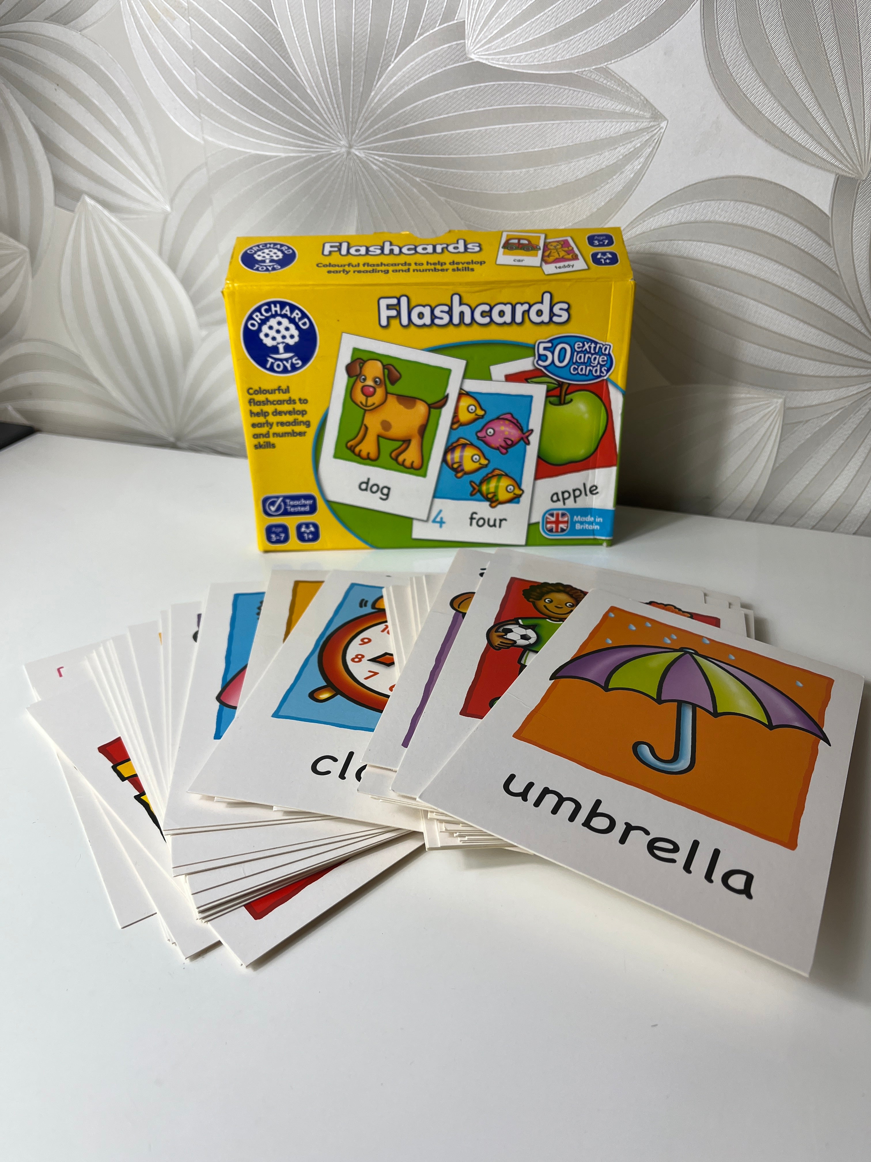 Mokomosios kortelės vaikams „Orchard Toys Flashcards“