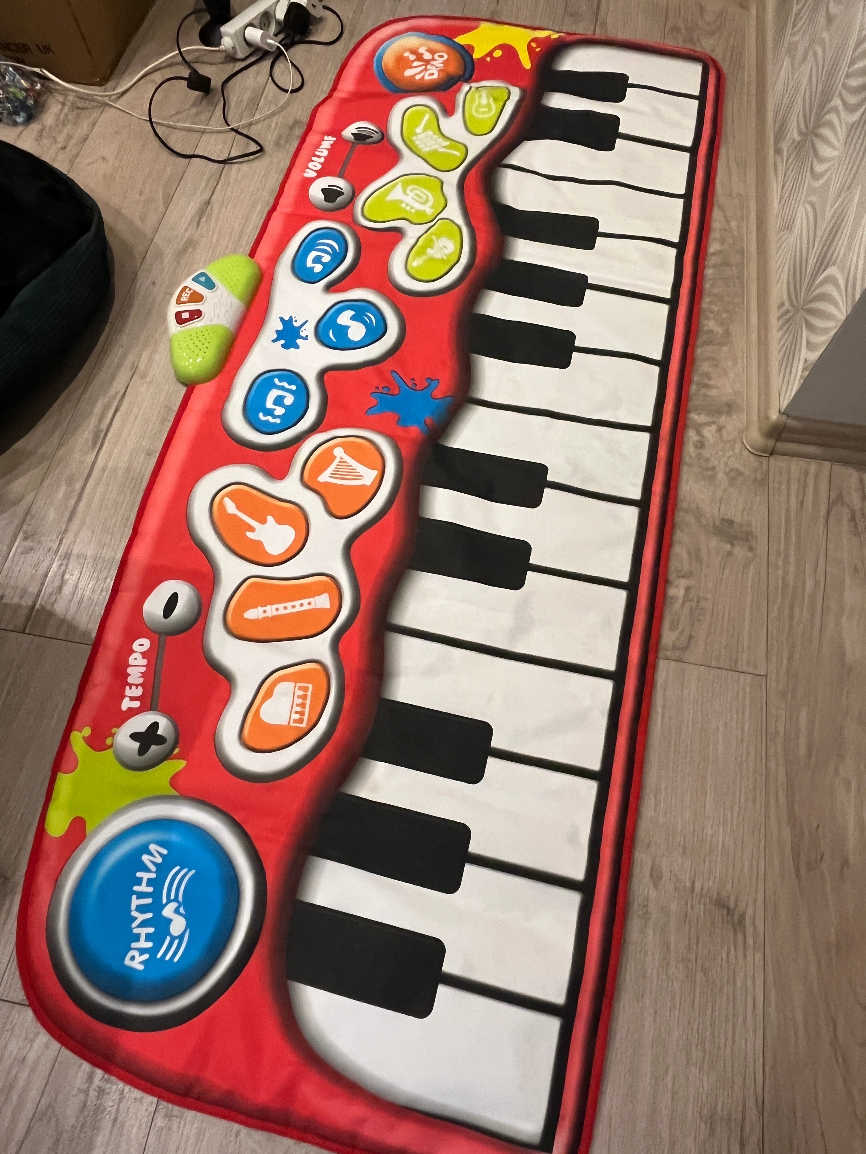 Muzikinis lavinamasis pianino kilimėlis vaikams