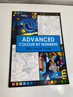Spalvinimo knyga „Advanced Colour by Numbers“