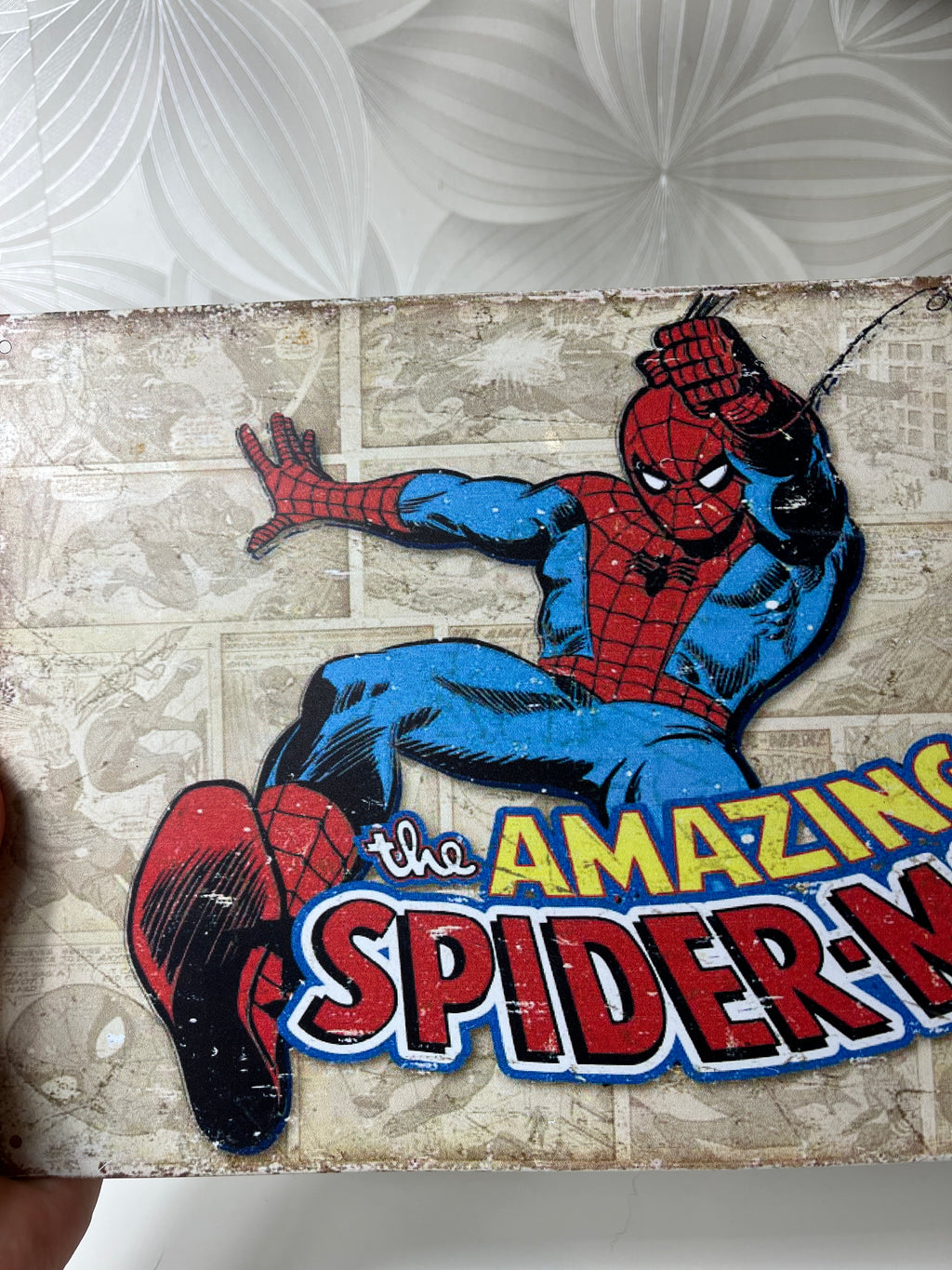 Pakabinama – pastatoma dekoracija „The Amazing Spider-Man“