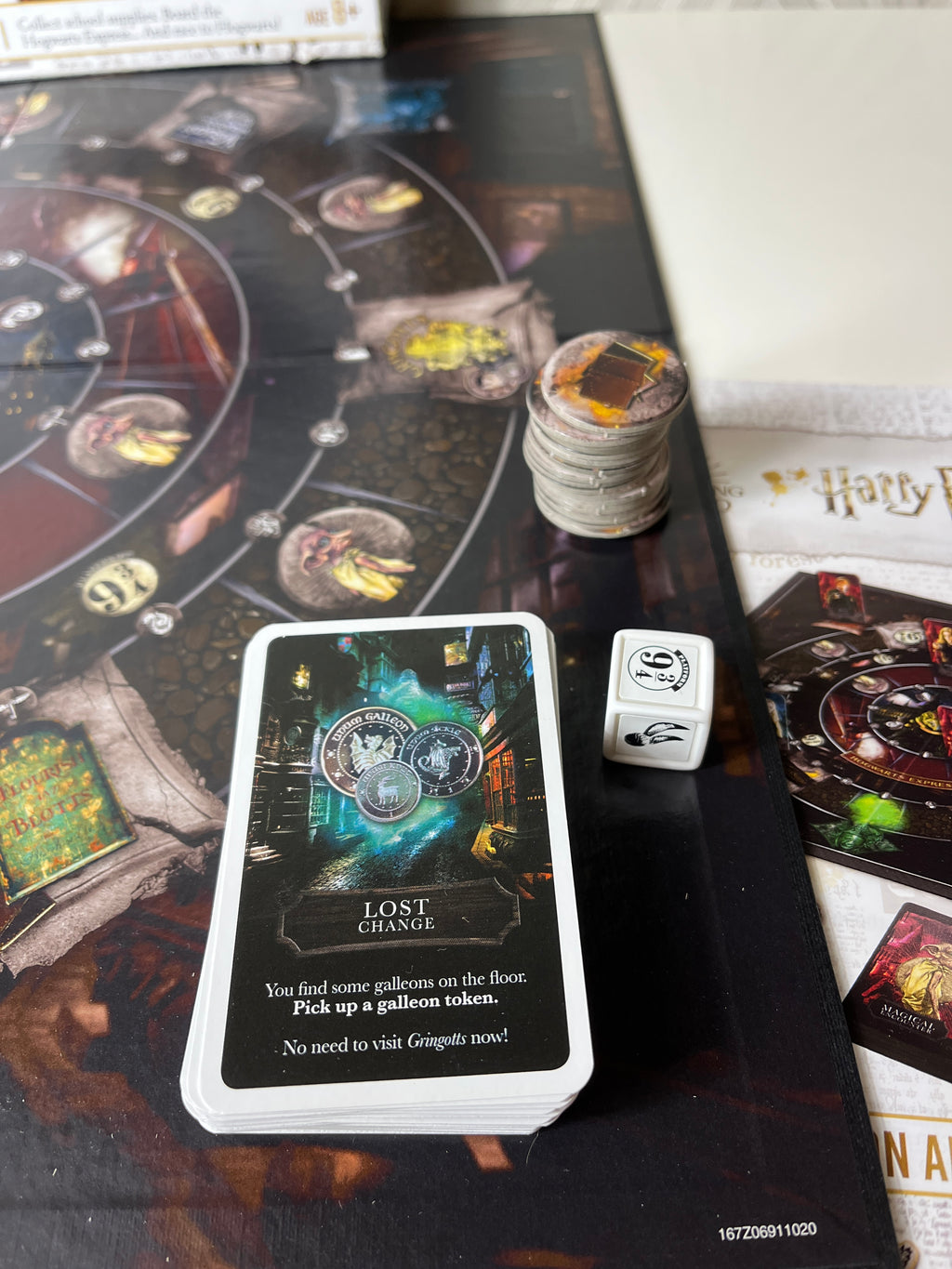 Stalo žaidimas „Harry Potter – Diagon Alley Dash“