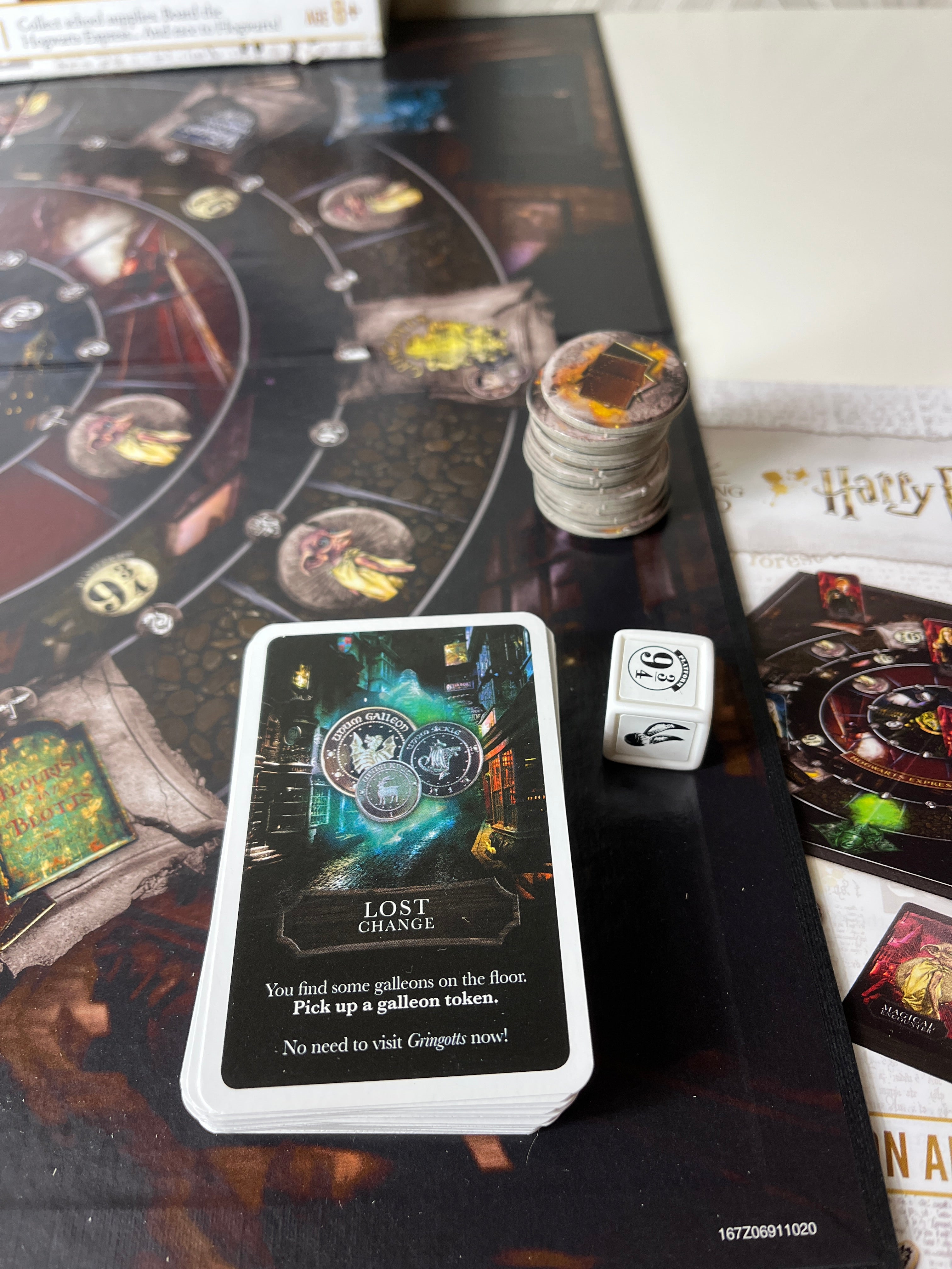 Stalo žaidimas „Harry Potter – Diagon Alley Dash“