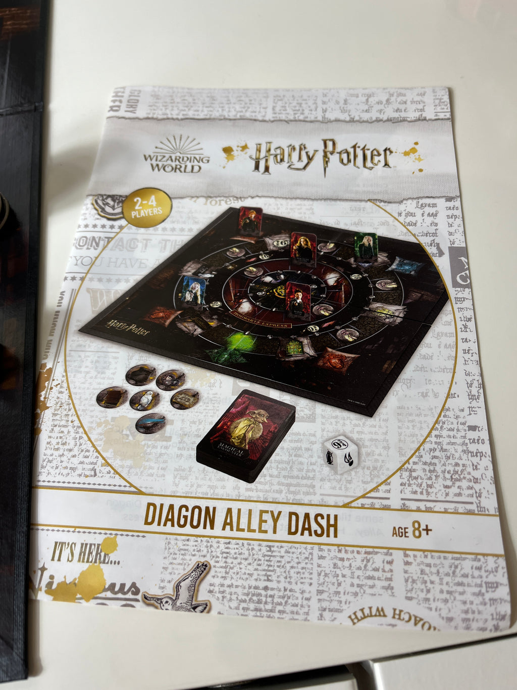 Stalo žaidimas „Harry Potter – Diagon Alley Dash“