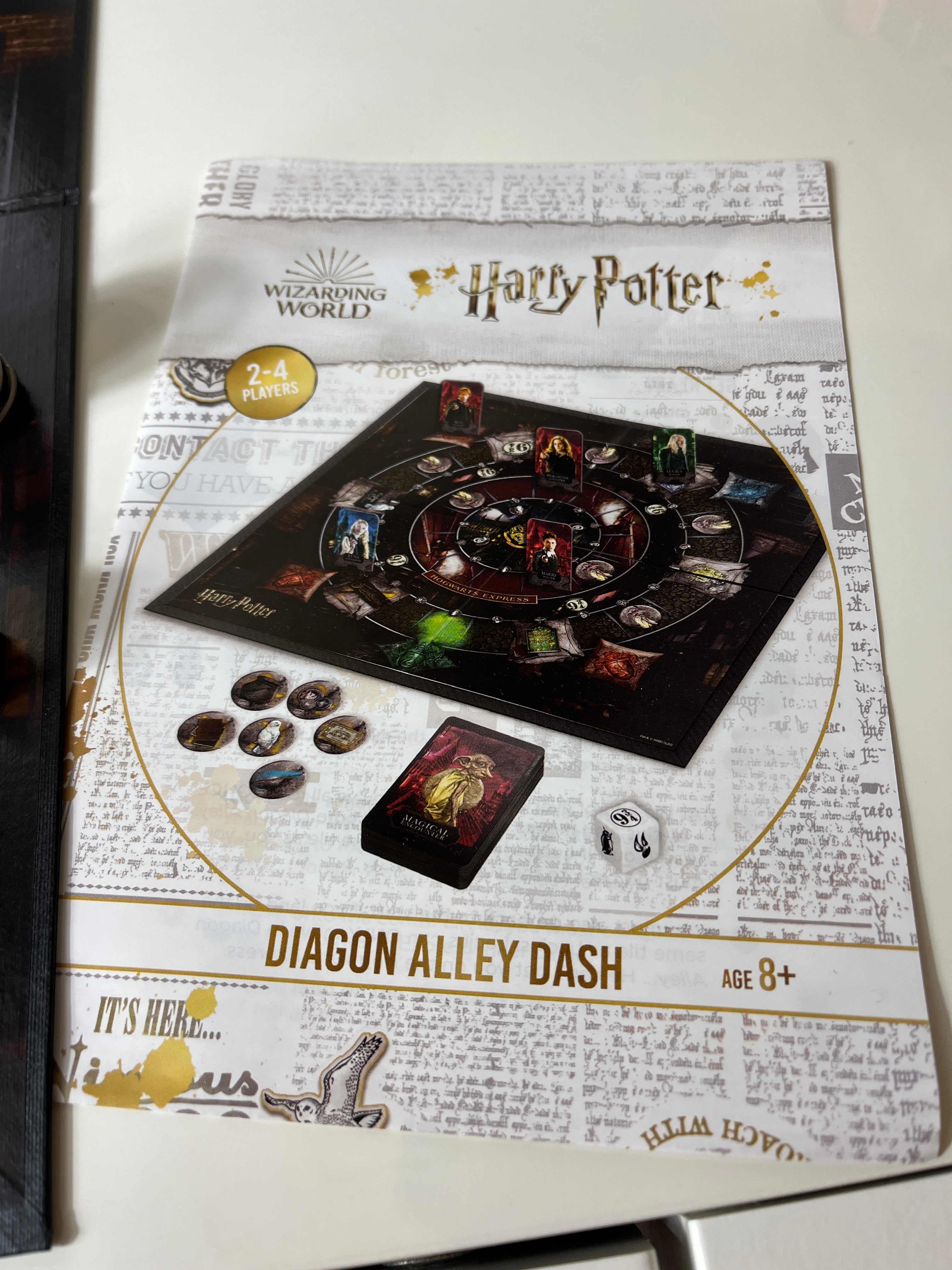 Stalo žaidimas „Harry Potter – Diagon Alley Dash“