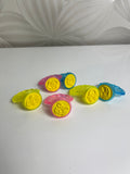 Plastikinių štampukų rinkinys „Kriauklės“ (6 vnt.)