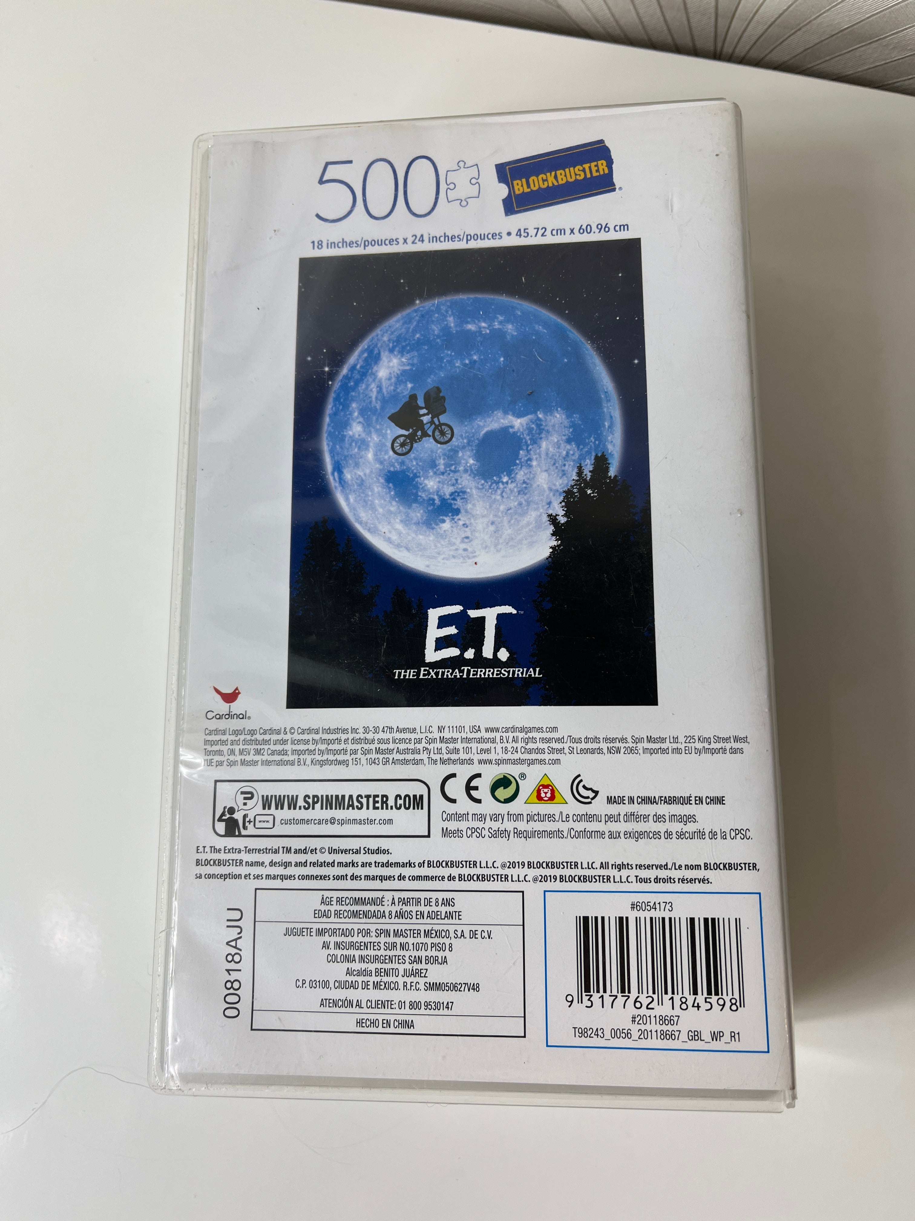 Dėlionė (500 dalių) „E.T. – The Extra-Terrestrial“