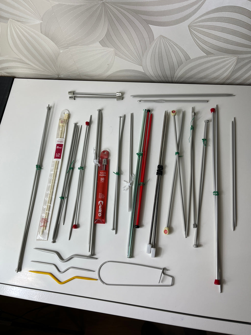 Mezgimo reikmenų rinkinys