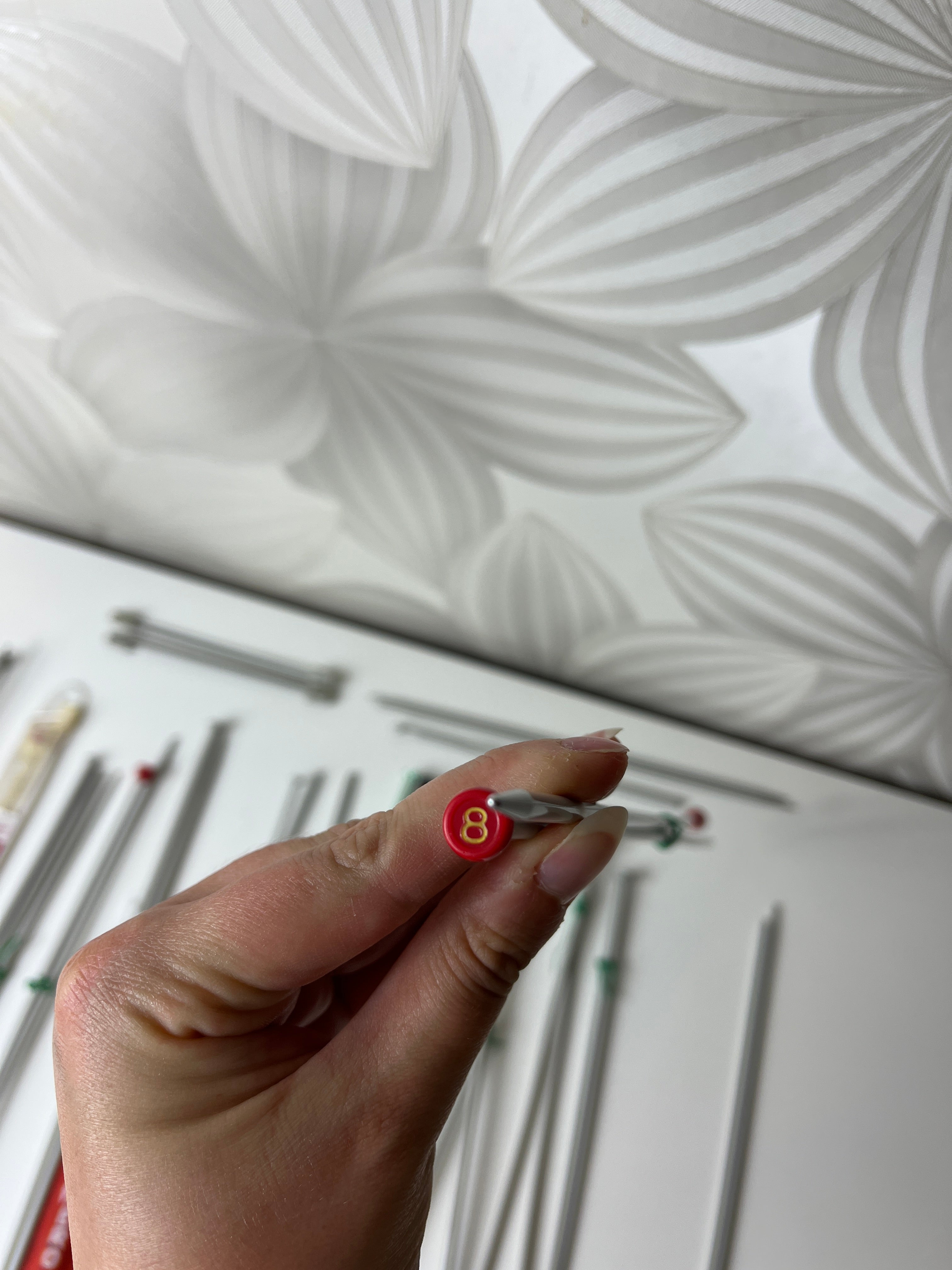 Mezgimo reikmenų rinkinys