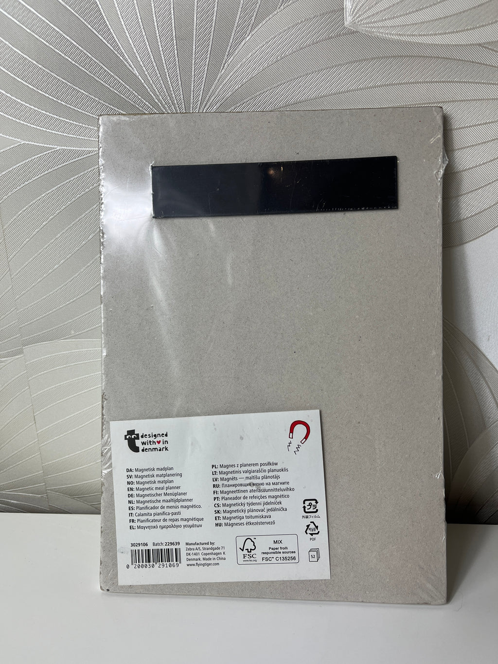 Magnetinė savaitės meniu planavimo lenta – planuoklis