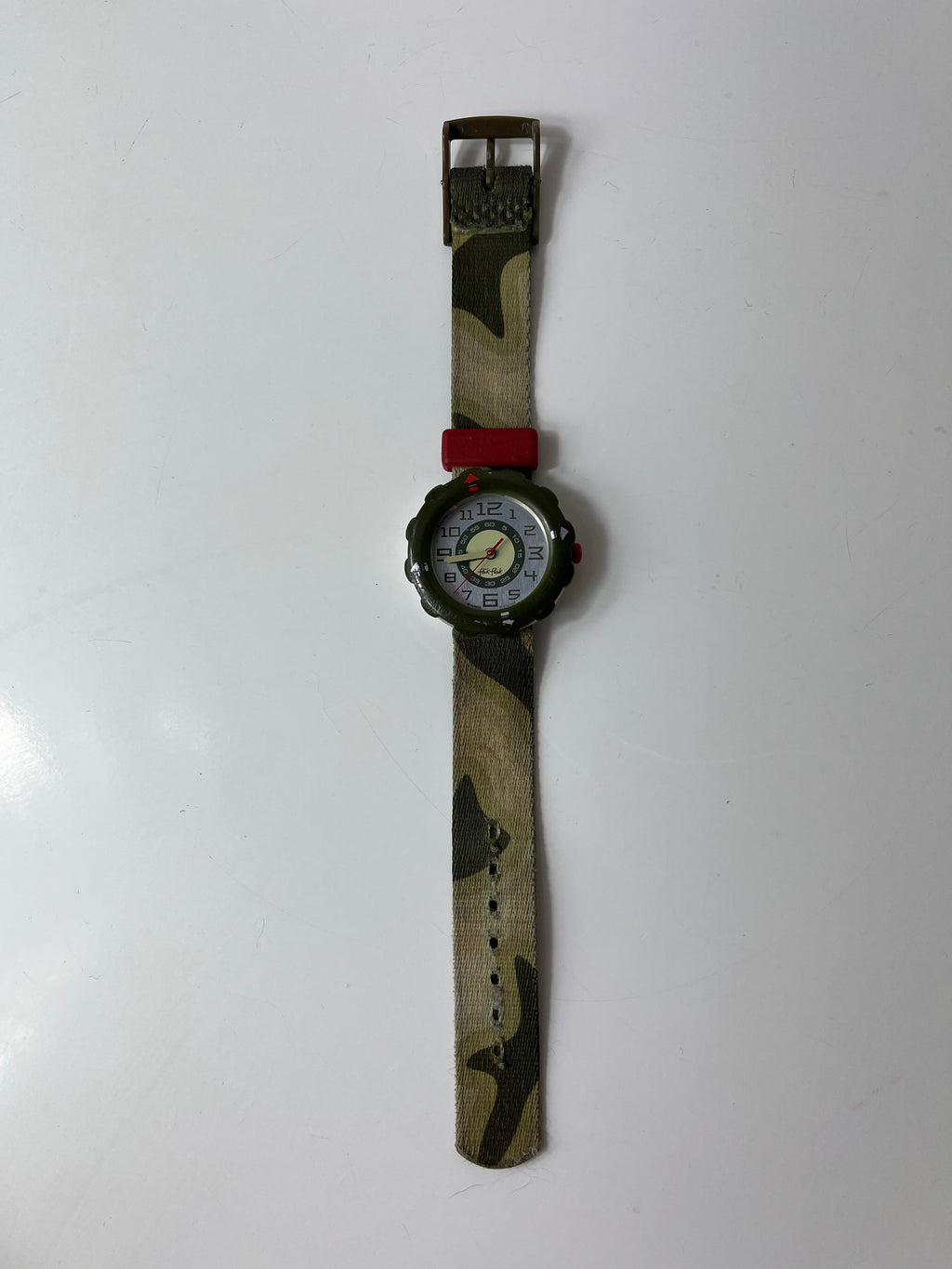 Vaikiškas laikrodis „Flik Flak“ su silikoniniu dirželiu