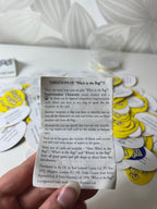 Stalo žaidimas „Who’s in the Bag?“