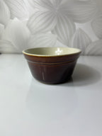 Keramikinis rudos spalvos dubenėlis