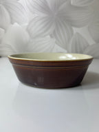 Keramikinis rudos spalvos dubenėlis