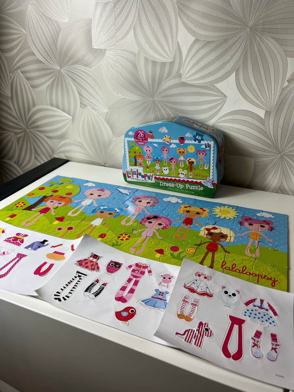 Vaikiška dėlionė – stalo žaidimas „Lalaloopsy Dress-Up Puzzle“