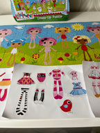 Vaikiška dėlionė – stalo žaidimas „Lalaloopsy Dress-Up Puzzle“