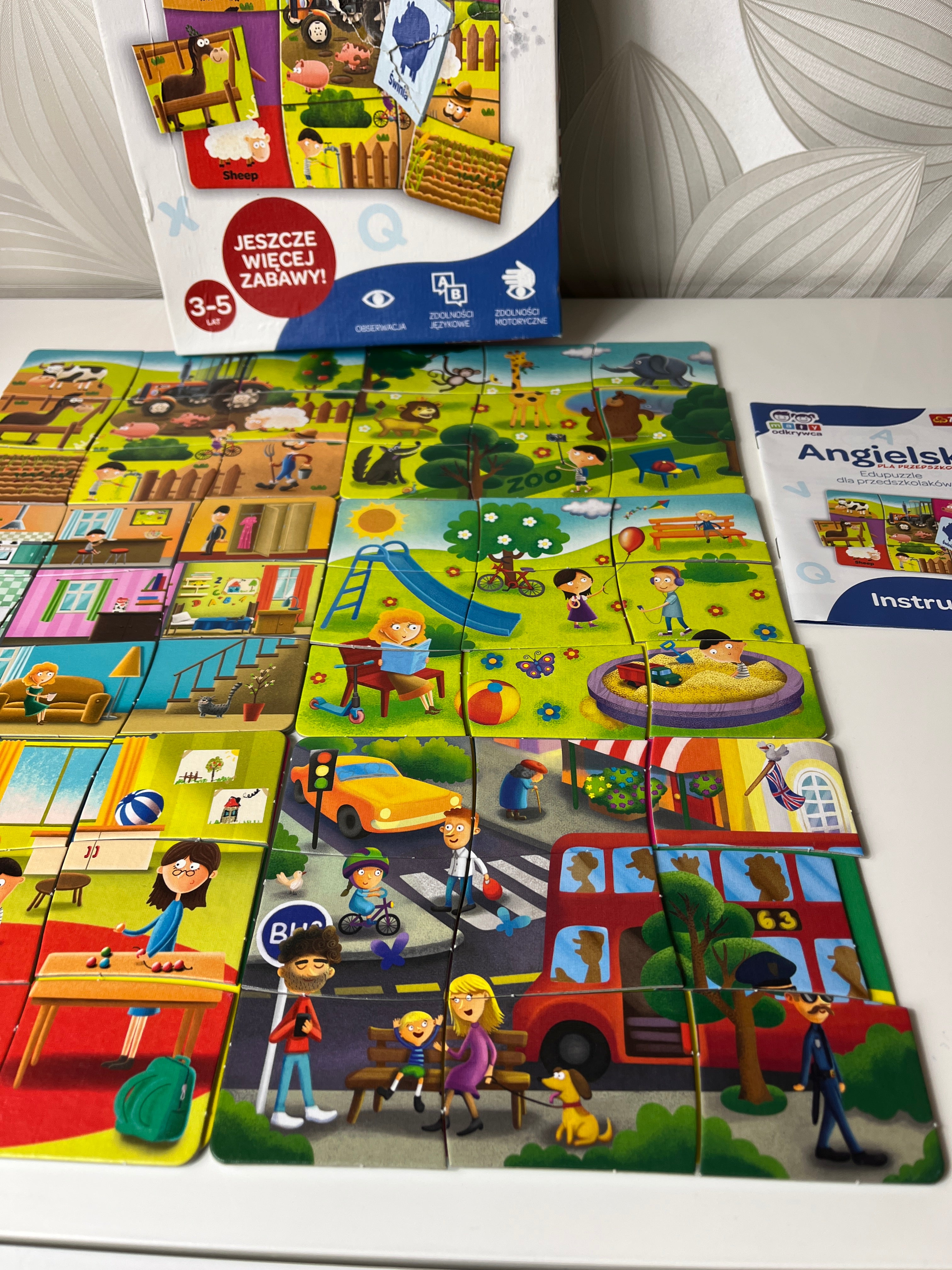 Edukacinis žaidimas vaikams anglų-lenkų kalbomis