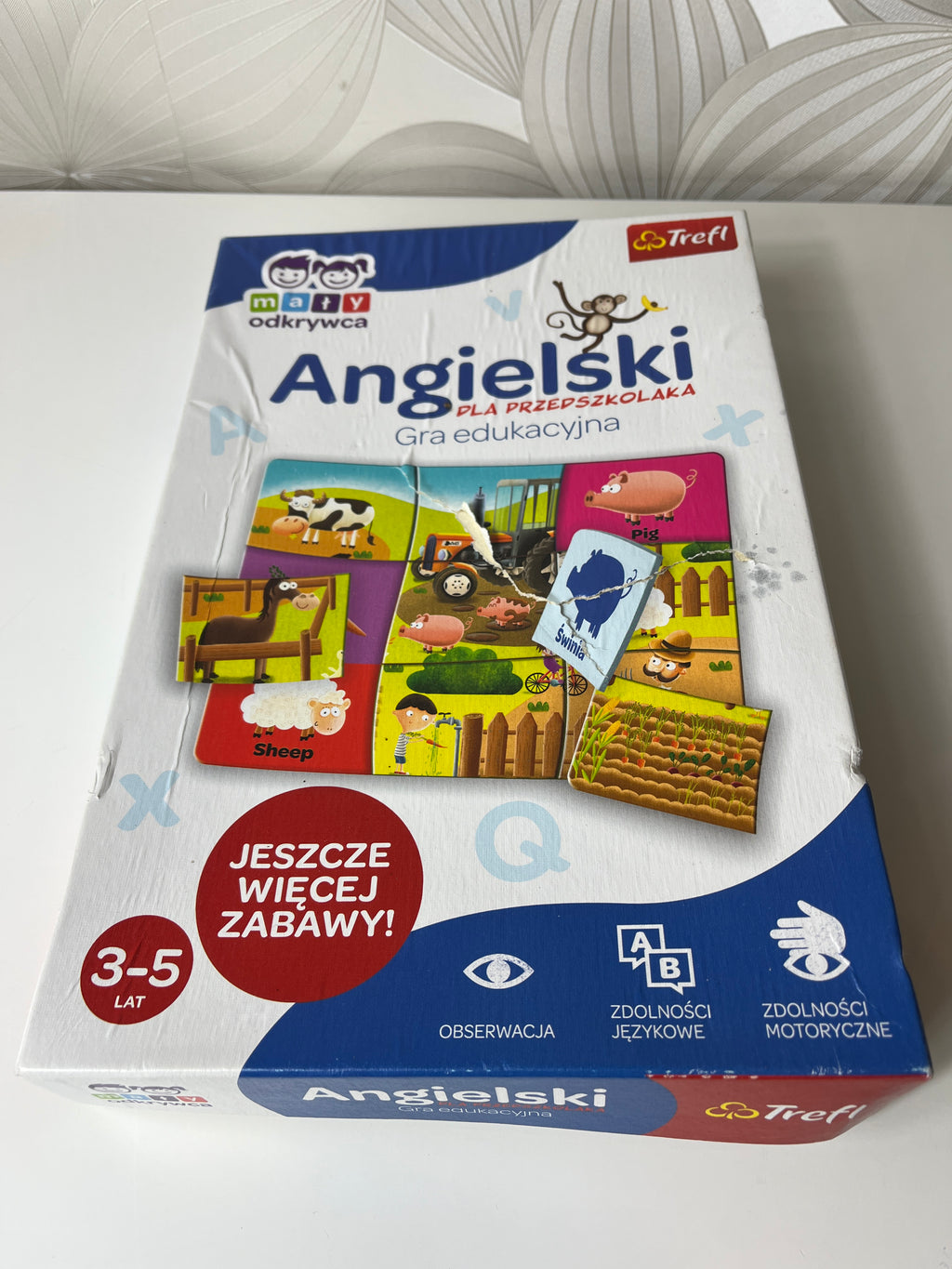 Edukacinis žaidimas vaikams anglų-lenkų kalbomis