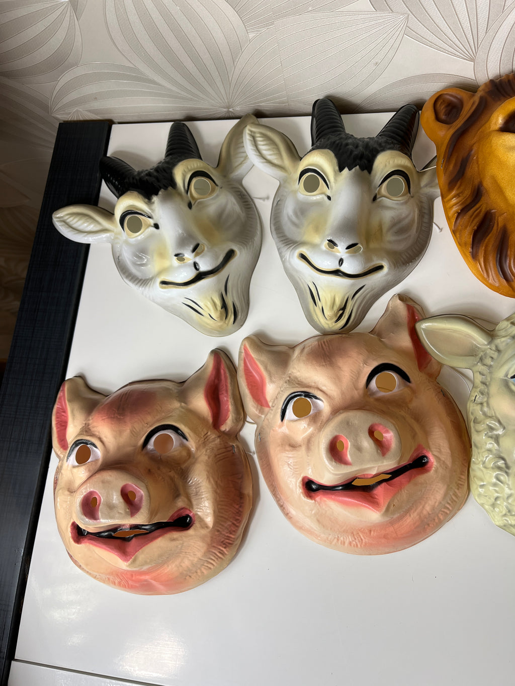 Gyvūnų kaukių rinkinys (8 vnt.)