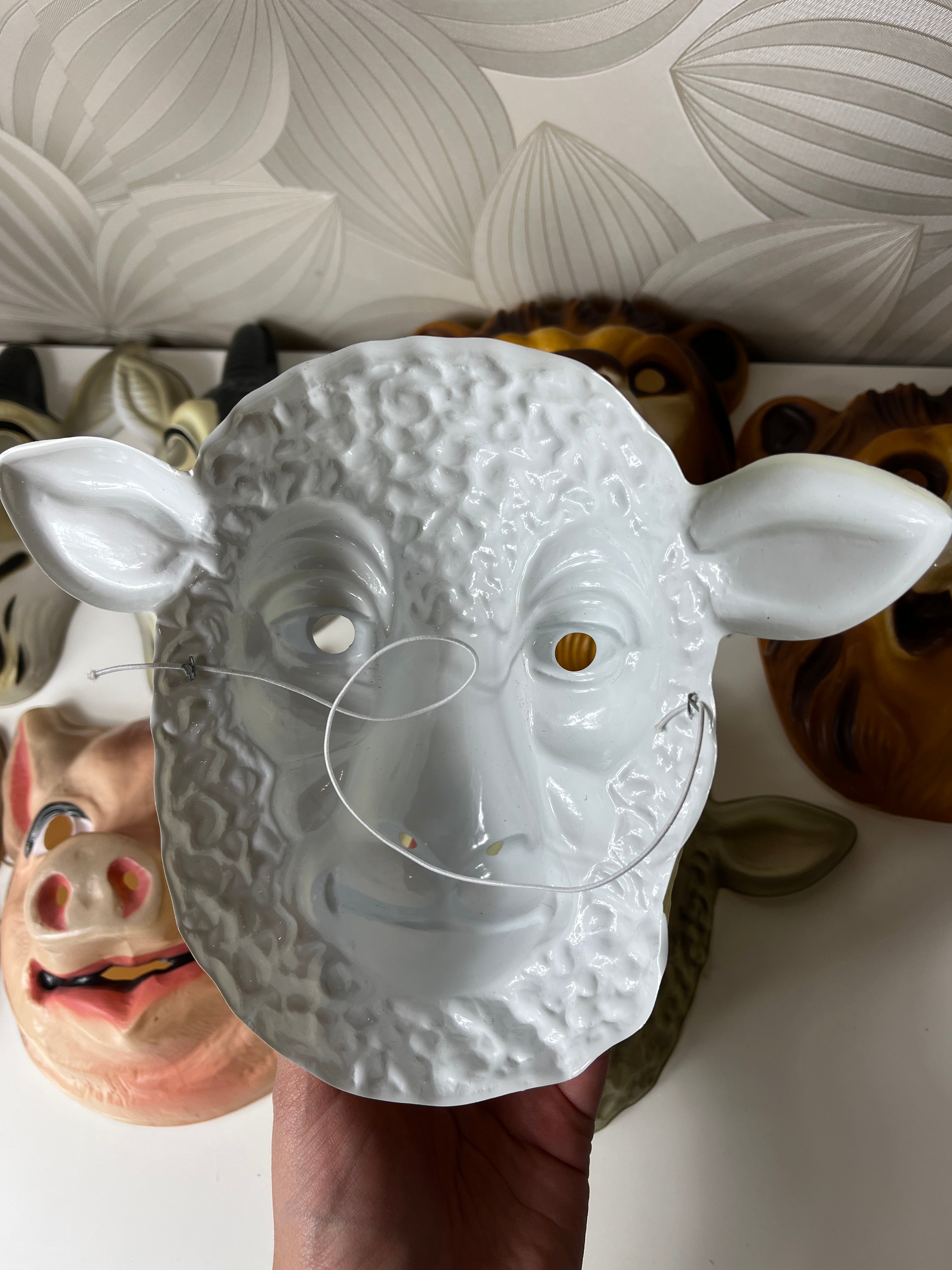 Gyvūnų kaukių rinkinys (8 vnt.)