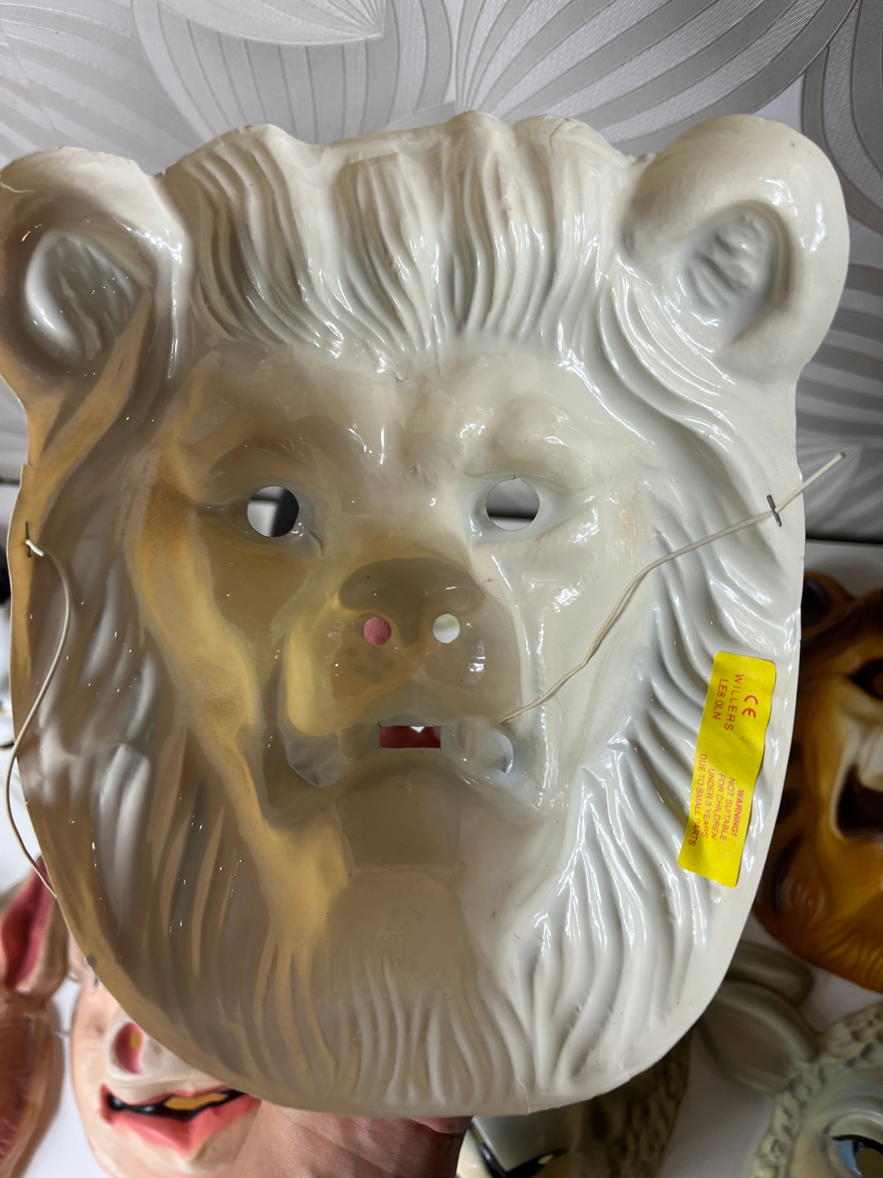 Gyvūnų kaukių rinkinys (8 vnt.)