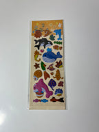 Jūros gyvūnų lipdukų rinkinys