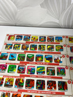 Vintažinės kino skaidrės – komiksai (12 vnt.)