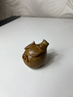 Rankų darbo keramikinė kiaulės figūrėlė