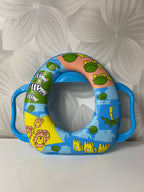 Tualeto dangtis vaikui su gyvūnų piešiniais