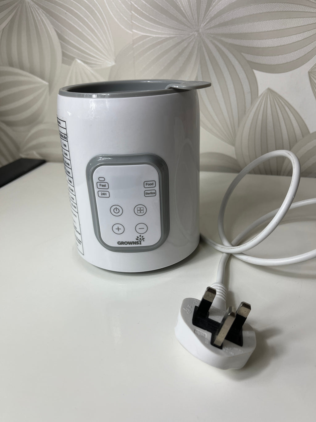 Elektrinis buteliuko šildytuvas – sterilizatorius „Growns“