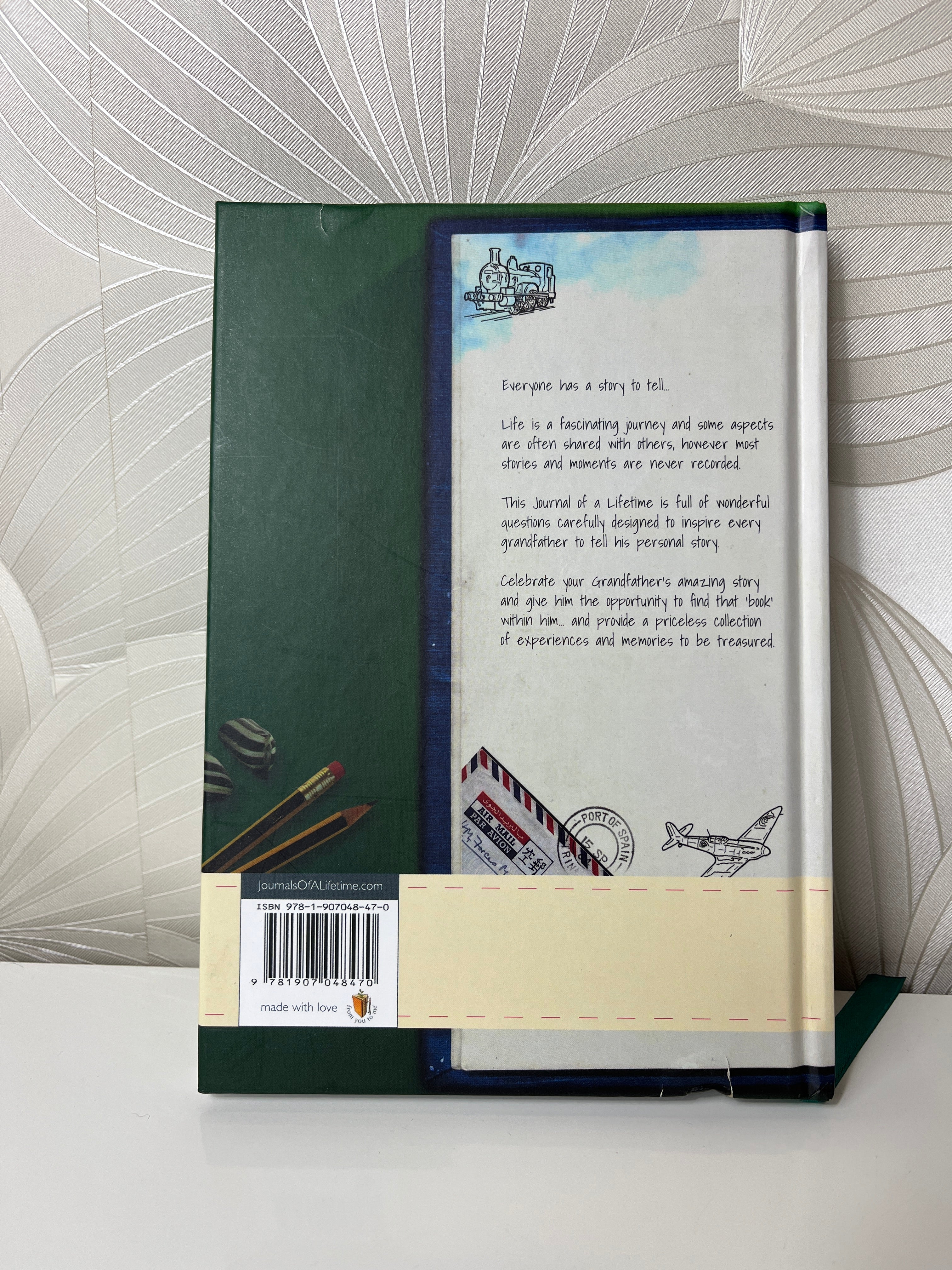 Gyvenimo knyga – žurnalas seneliui „Dear Grandad“