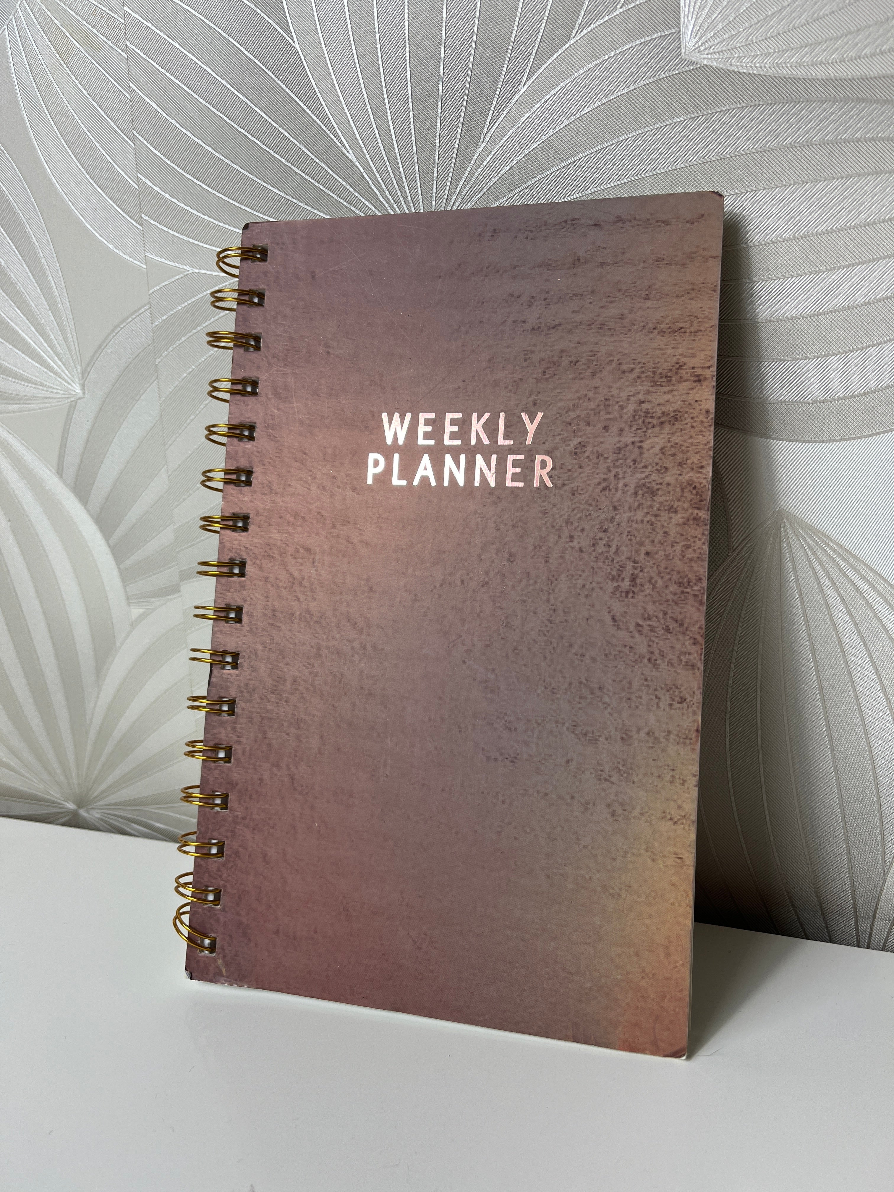 Elegantiškas savaitės planuoklis