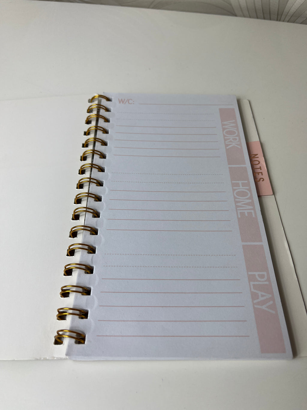 Elegantiškas savaitės planuoklis