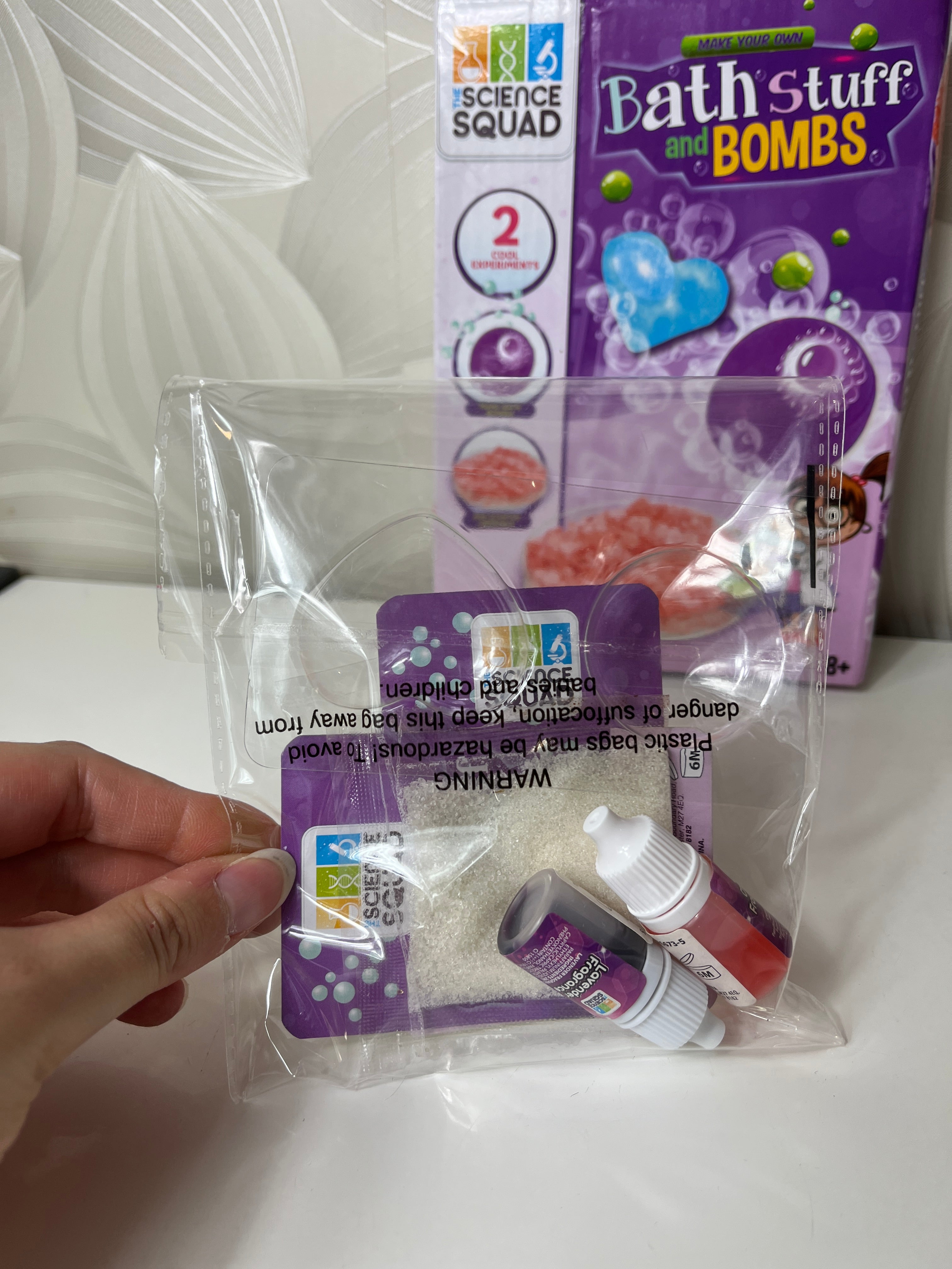 Vonios burbulų gamybos rinkinys vaikams „Bath Stuff and Bombs“