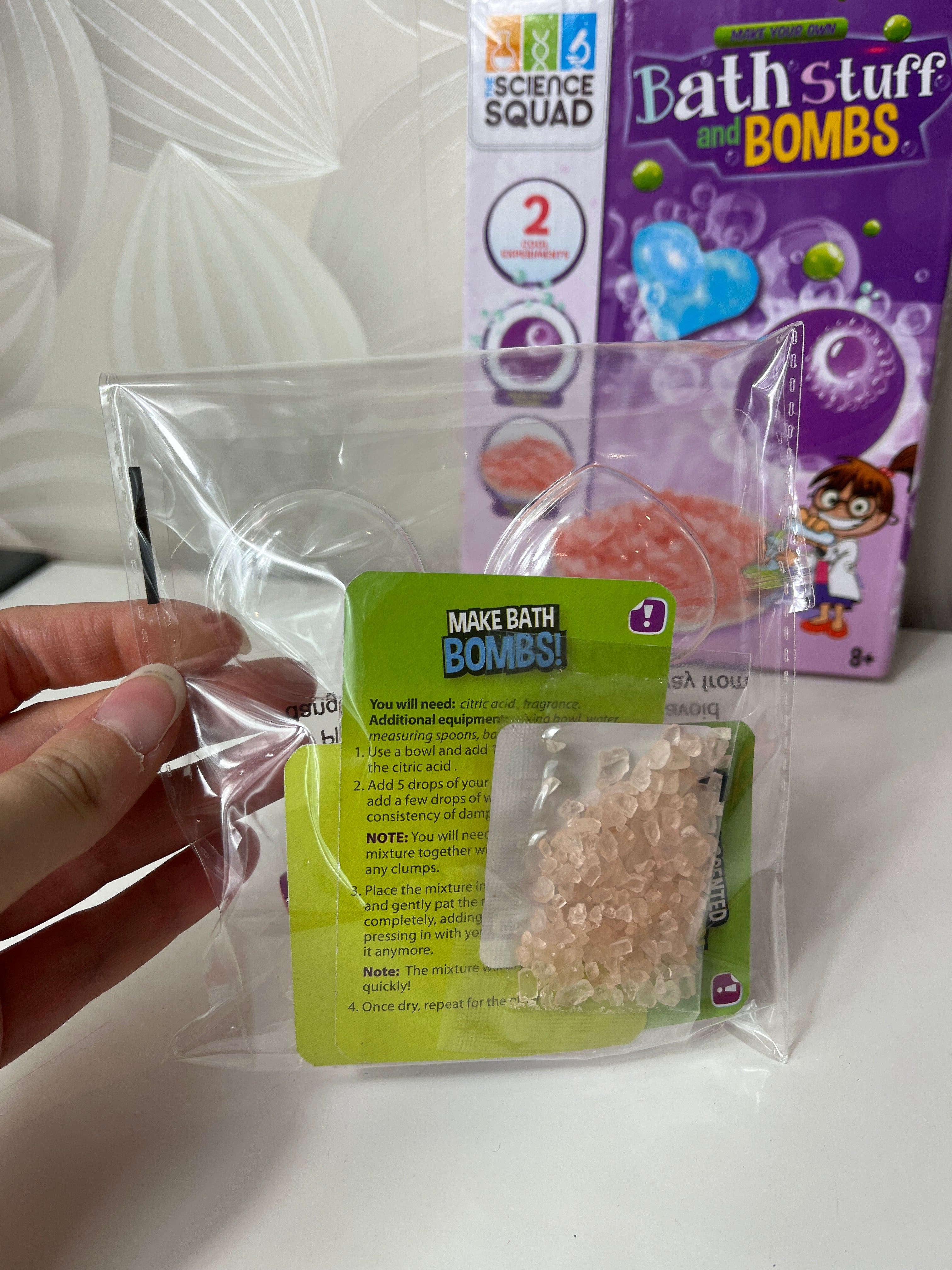 Vonios burbulų gamybos rinkinys vaikams „Bath Stuff and Bombs“