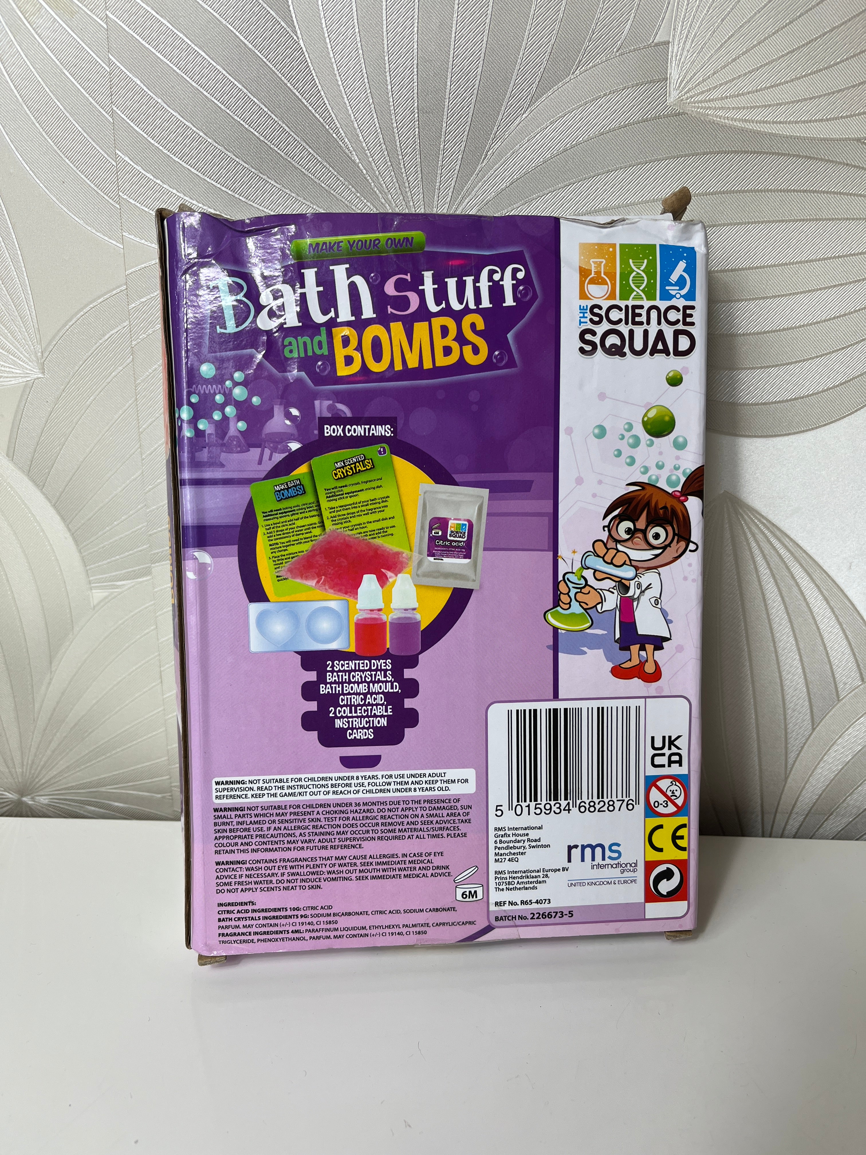 Vonios burbulų gamybos rinkinys vaikams „Bath Stuff and Bombs“