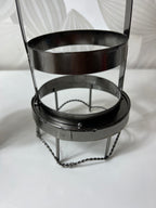 Metalinis vyno butelio laikiklis